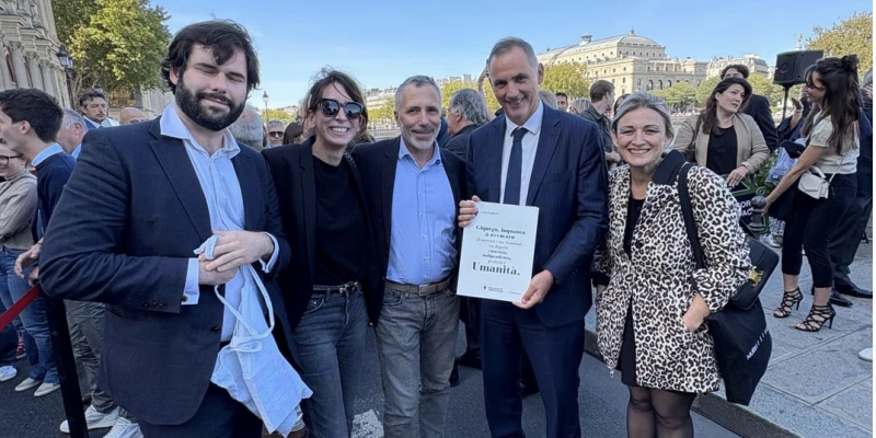 Inauguration du Quai de la Corse-Pasquale Paoli