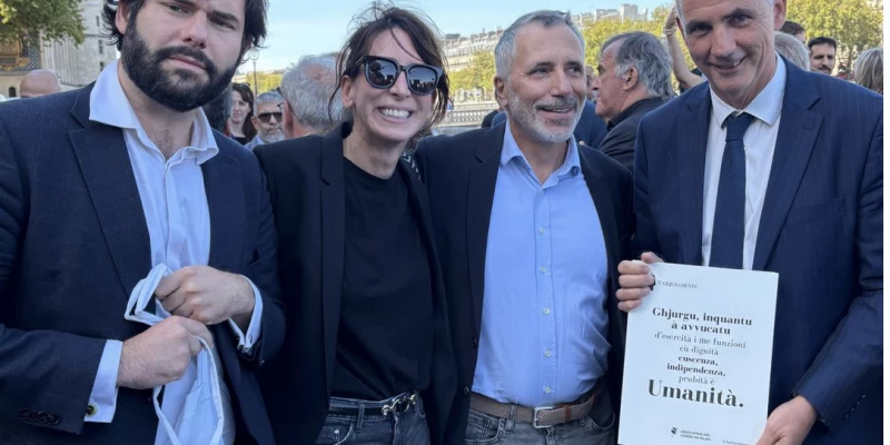 Inauguration du Quai de la Corse-Pasquale Paoli